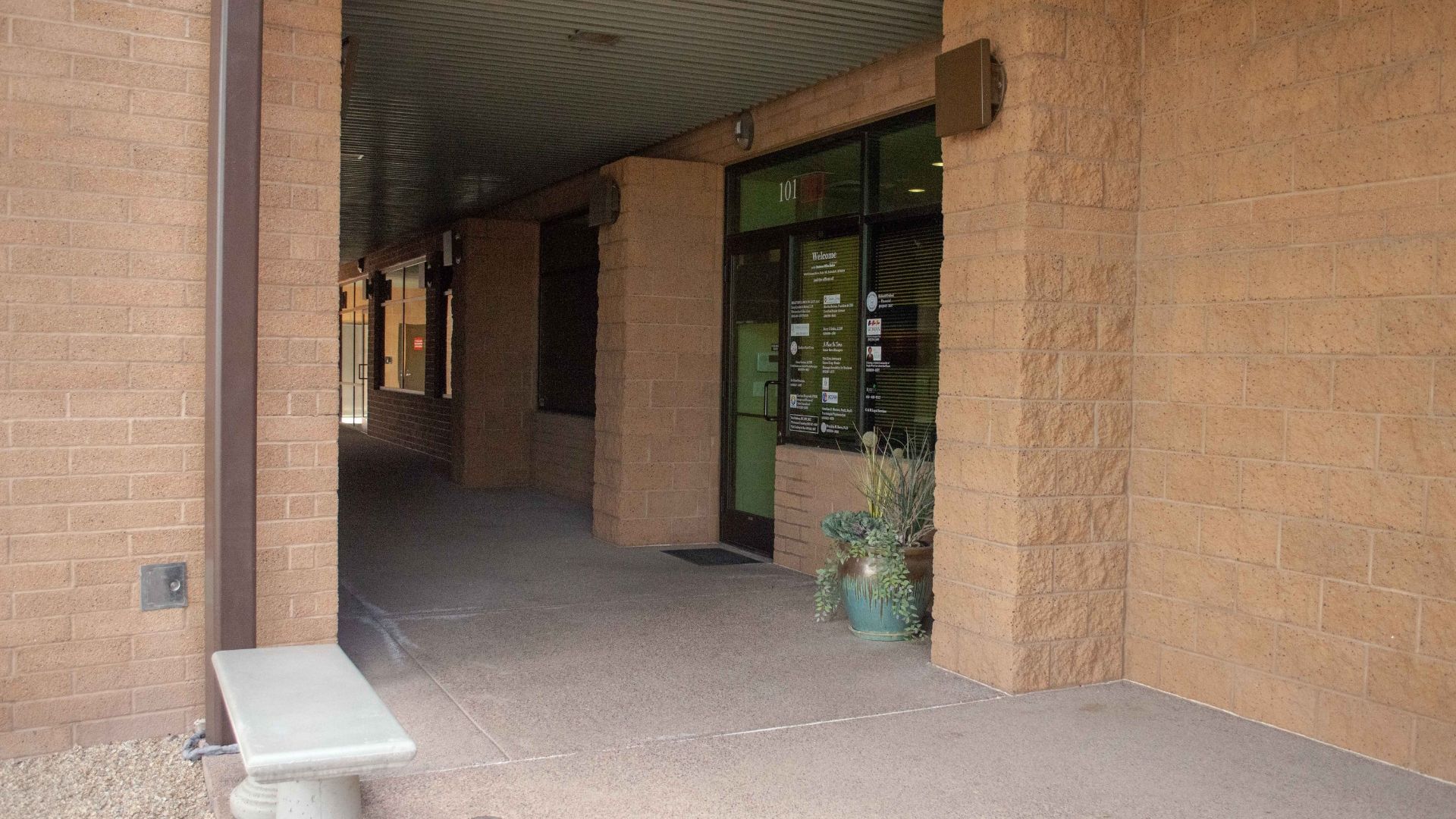 Scottsdale Law Firm - Hallway View From Back Parking Lot - The Arizona Law Doctor